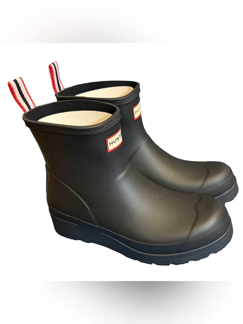 Hunter Women's Original Play Short Rain Boots Black, Size: 7